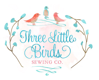 Three Little Birds Sewing Co. Logo