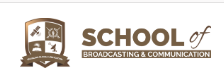 SBC (School of Broadcasting & Communication) Logo