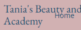 Tania's Beauty And Academy Logo