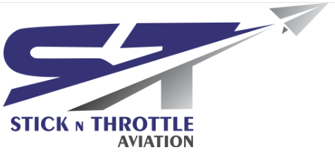 Stick n Throttle Aviation Logo