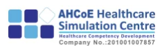 Ahcoe Healthcare Simulation Centre Logo