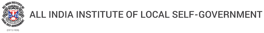 All India Institute of Local Self-Government Logo