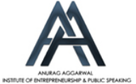 Anurag Aggarwal Institute of Entrepreneurship & Public Speak Logo