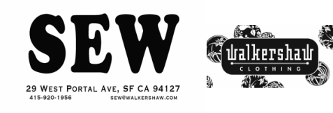 Sew at Walkershaw Clothing Logo