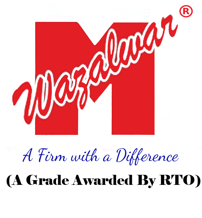 M. Wazalwar Driving School Logo