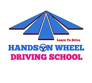 Hands On Wheel Driving School Logo