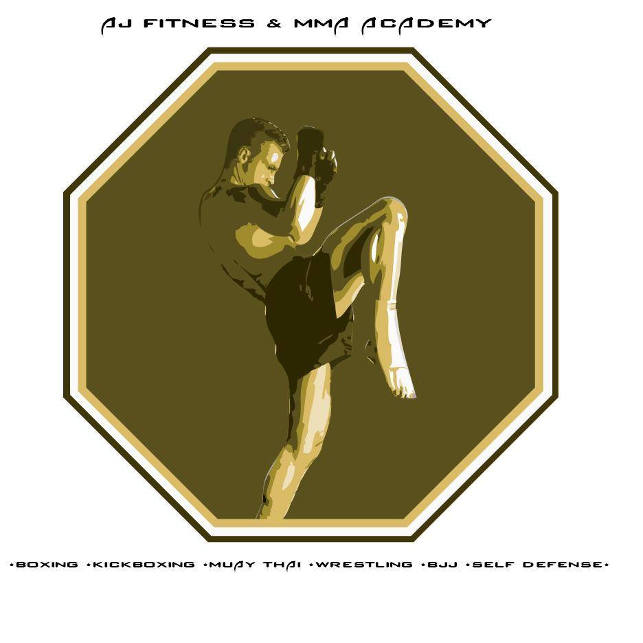 Aj Fitness and MMA Academy Logo
