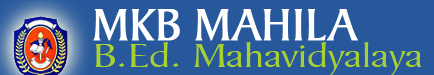 M.K.B. Mahila B.Ed. Mahavidyalaya Logo