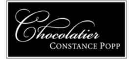 Chocolatier Constance Popp Logo