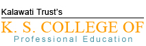 K.S. College of Professional Education Logo