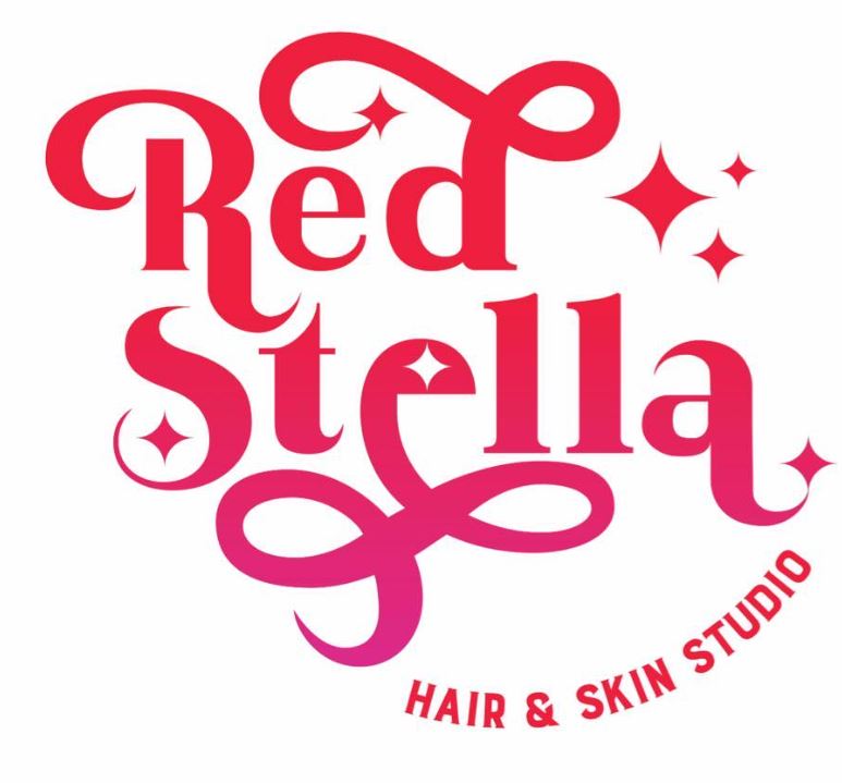Red Stella Hair Salon Logo