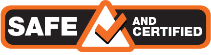 Safe and Certified Logo
